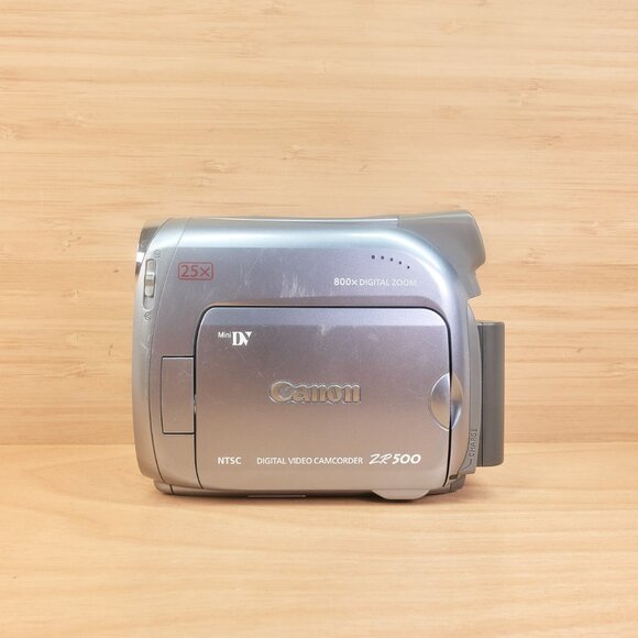 Canon ZR500 MiniDV Camcorder / 25x Optical Zoom / Tested & Working / Japan Made - Picture 3 of 7